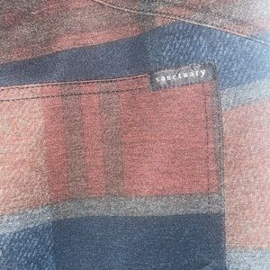 Sanctuary plaid pant size S
